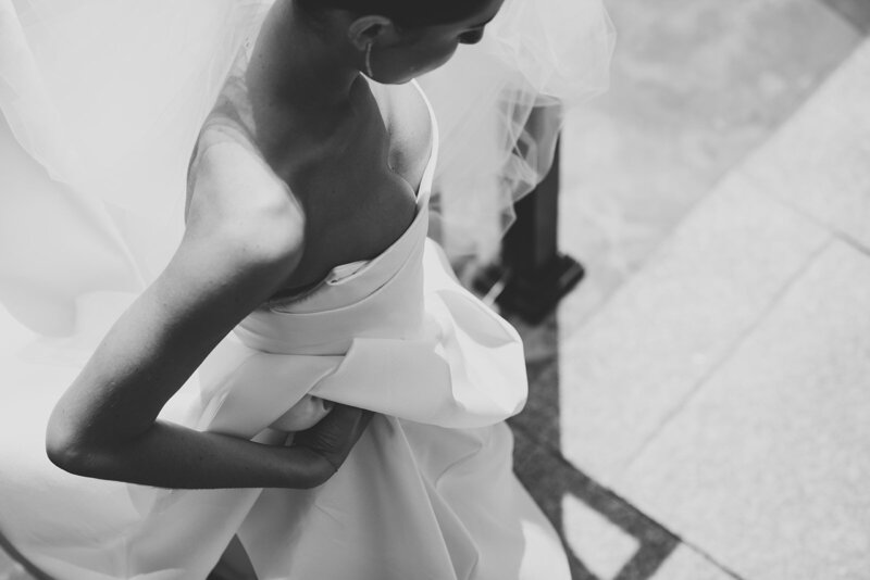 toronto wedding photographer bride on wedding day