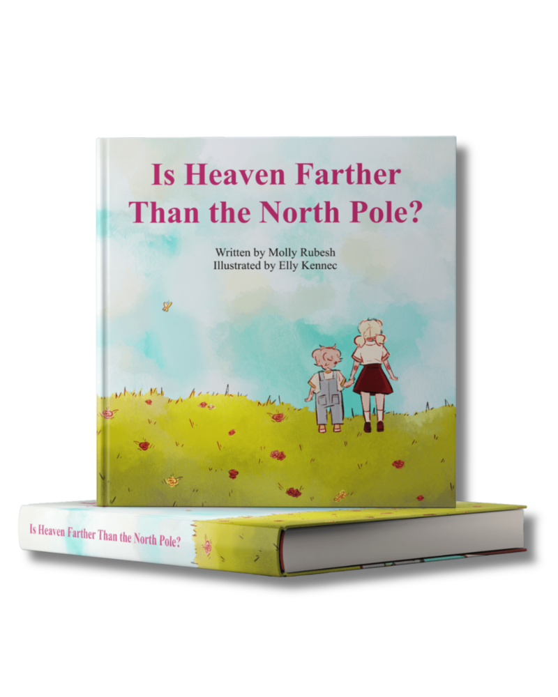 Two books  called "Is Heaven Farther Than the North Pole" 
