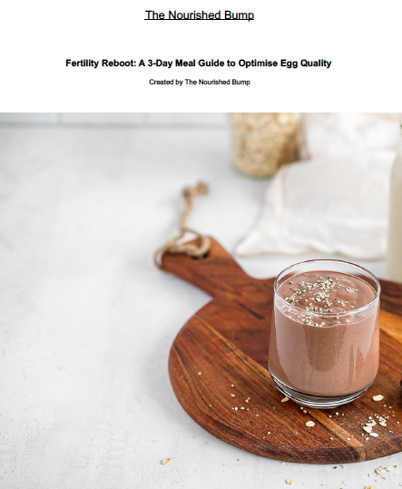 free fertility meal plan