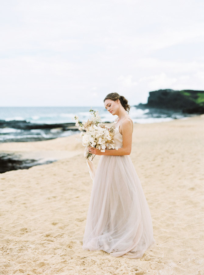 00058- Fine Art Film Hawaii Destination Elopement Wedding Photographer Sheri McMahon