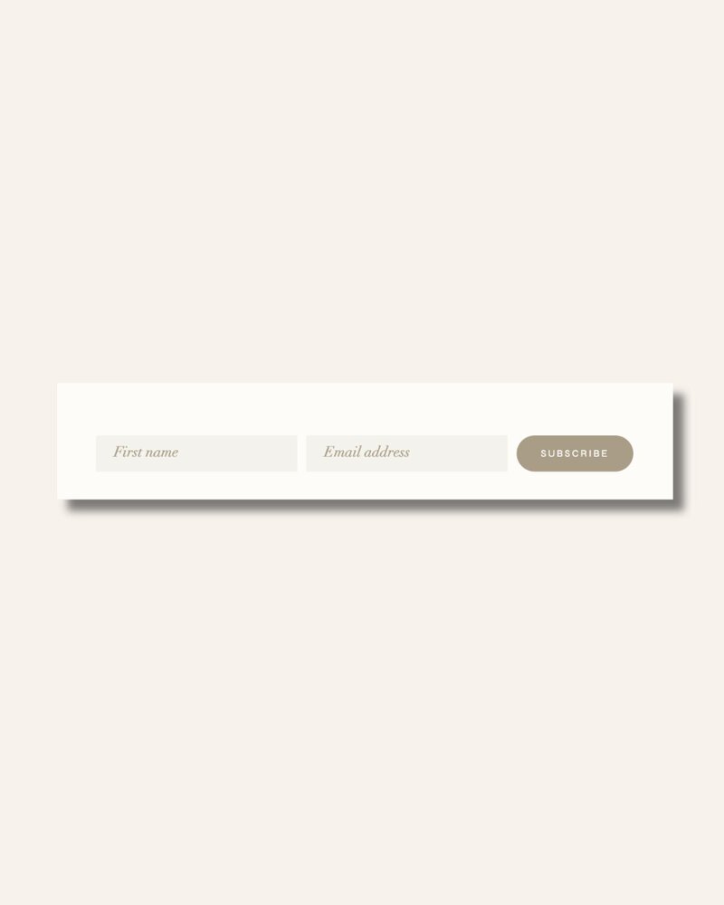 Elegant Flodesk signup forms Olive Oak 2