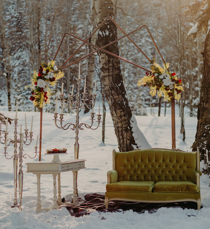Belle velvet loveseat 1-Rori Ranch Rentals