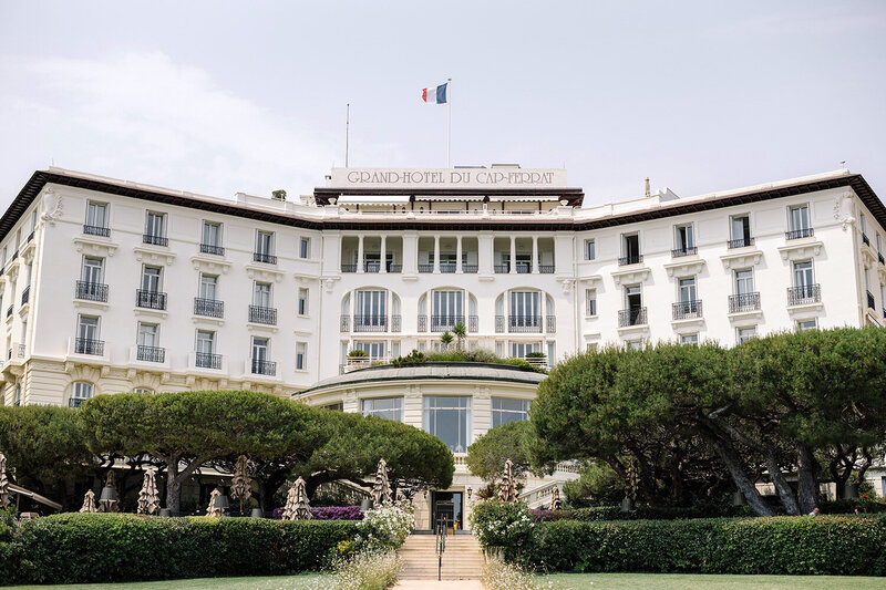 grand hotel du cap ferrat is one of the best wedding venue at french riviera