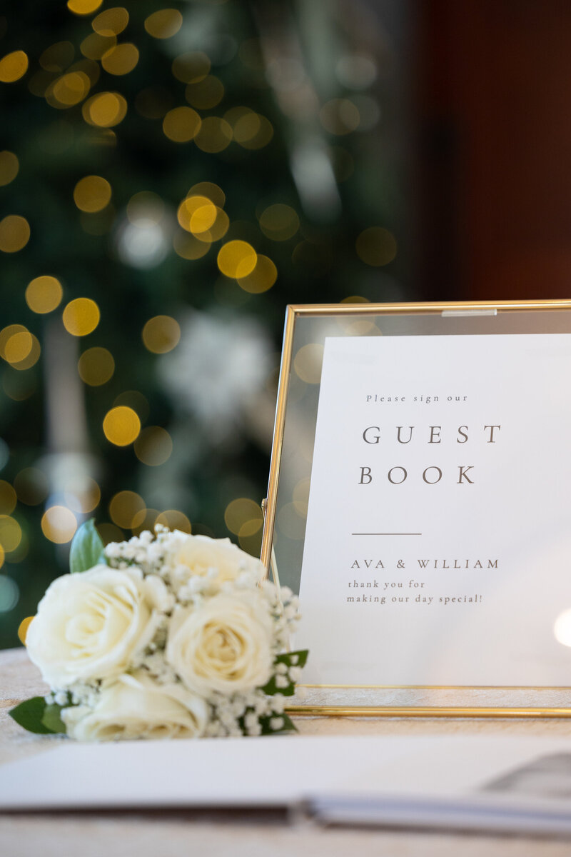 Winter Wedding at The Woodlands Country Club -1