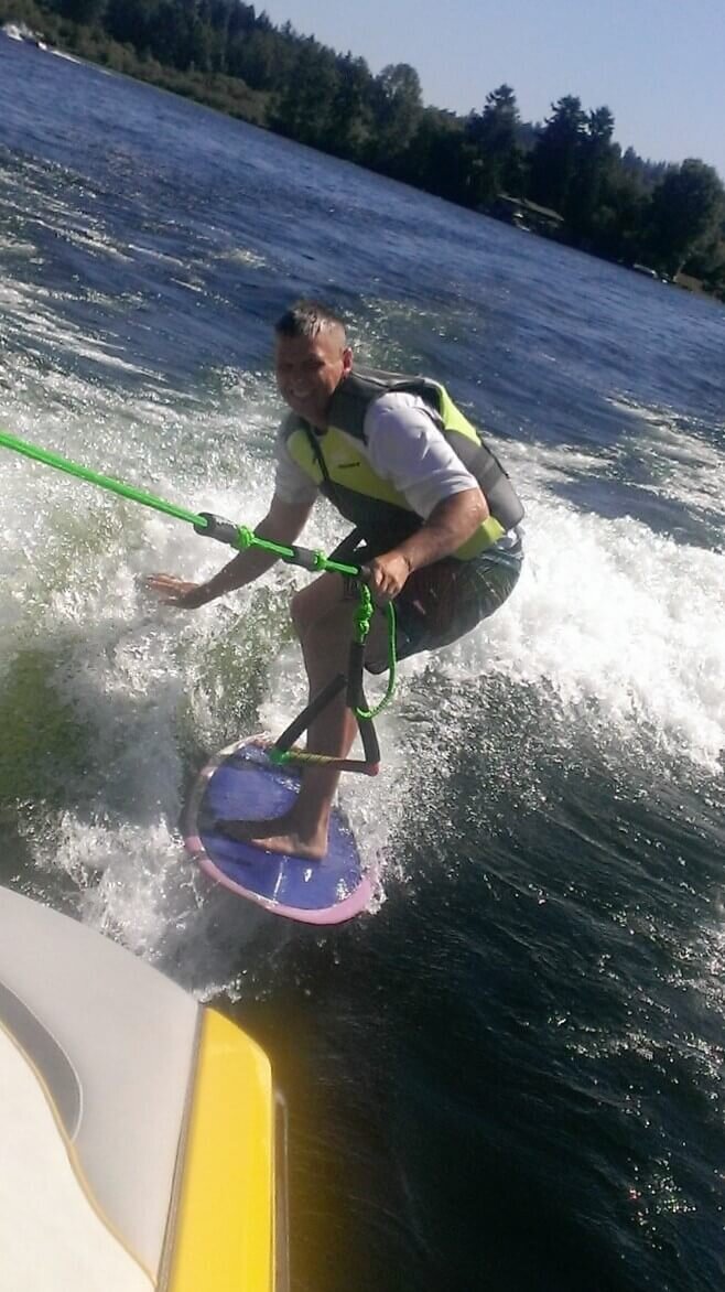 Part 1 - Eric Wakesurfing