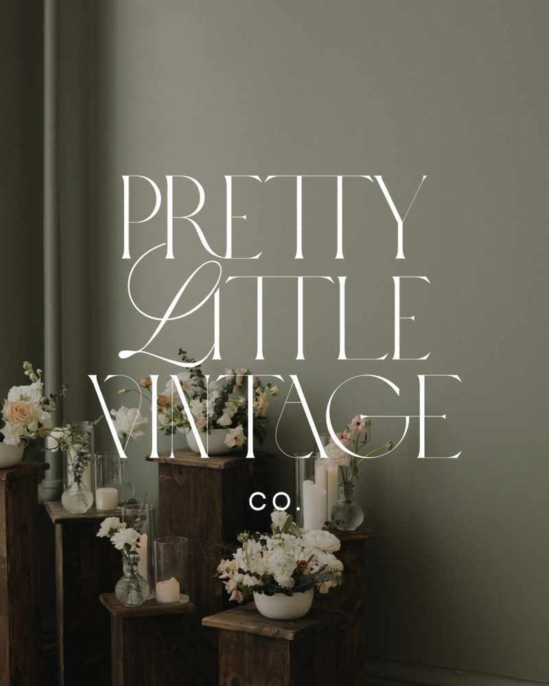 Romantic and creative branding for a wedding calligraphy entrepreneur and educator.