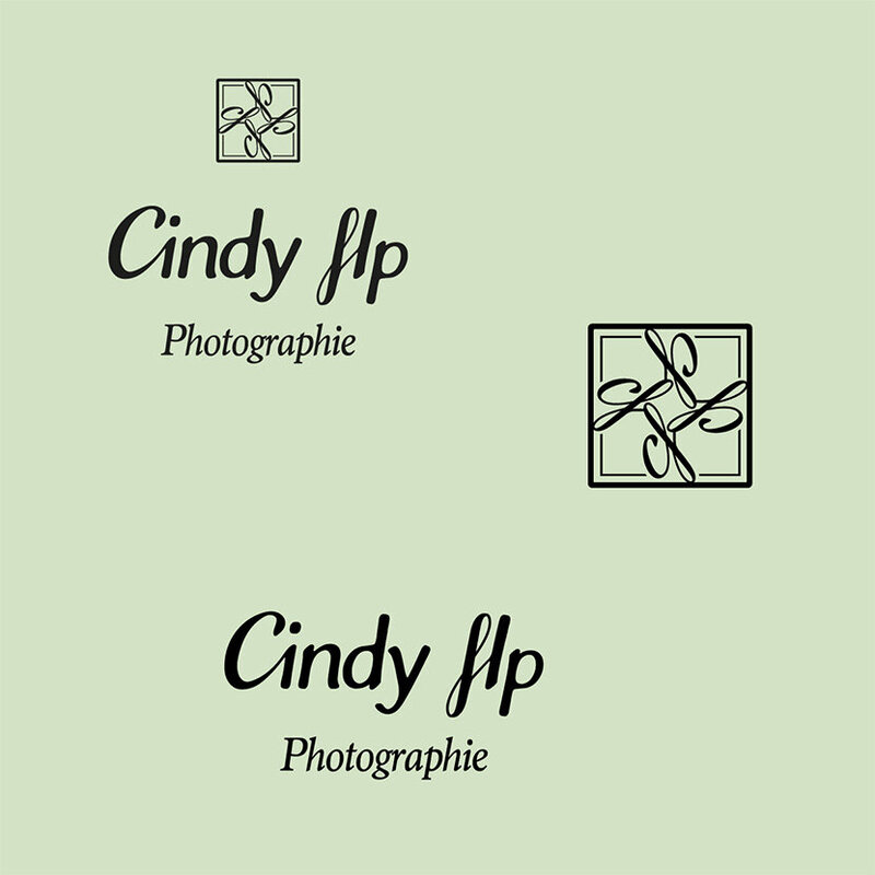 Identité visuelle Cindy FLP réalisé par Sagittae Design