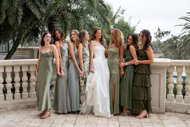 The Cloister Bridesmaids