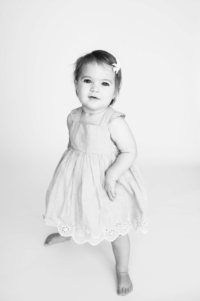 Erika Frances Photography_Sally Turns 1_B&W-8