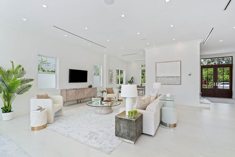 Seamless Luxury Home Construction Process Living Room-Family Room-Neutral Coastal Colors