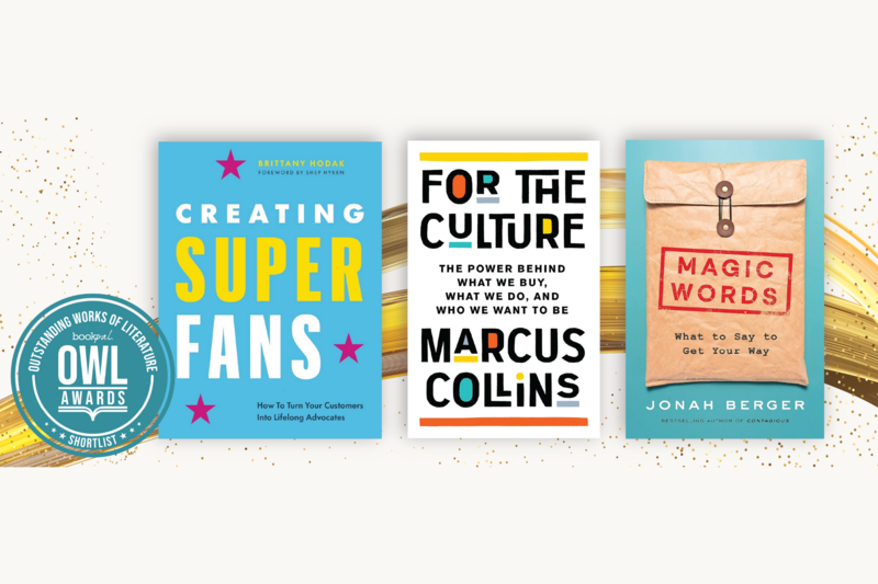 BookPal's Winners of the 2023 Outstanding Works of Literature Awards, featuring Creating Superfans by Brittany Hodak