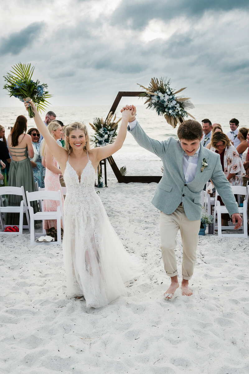 St Pete Beach Florida  Sunset Elopement