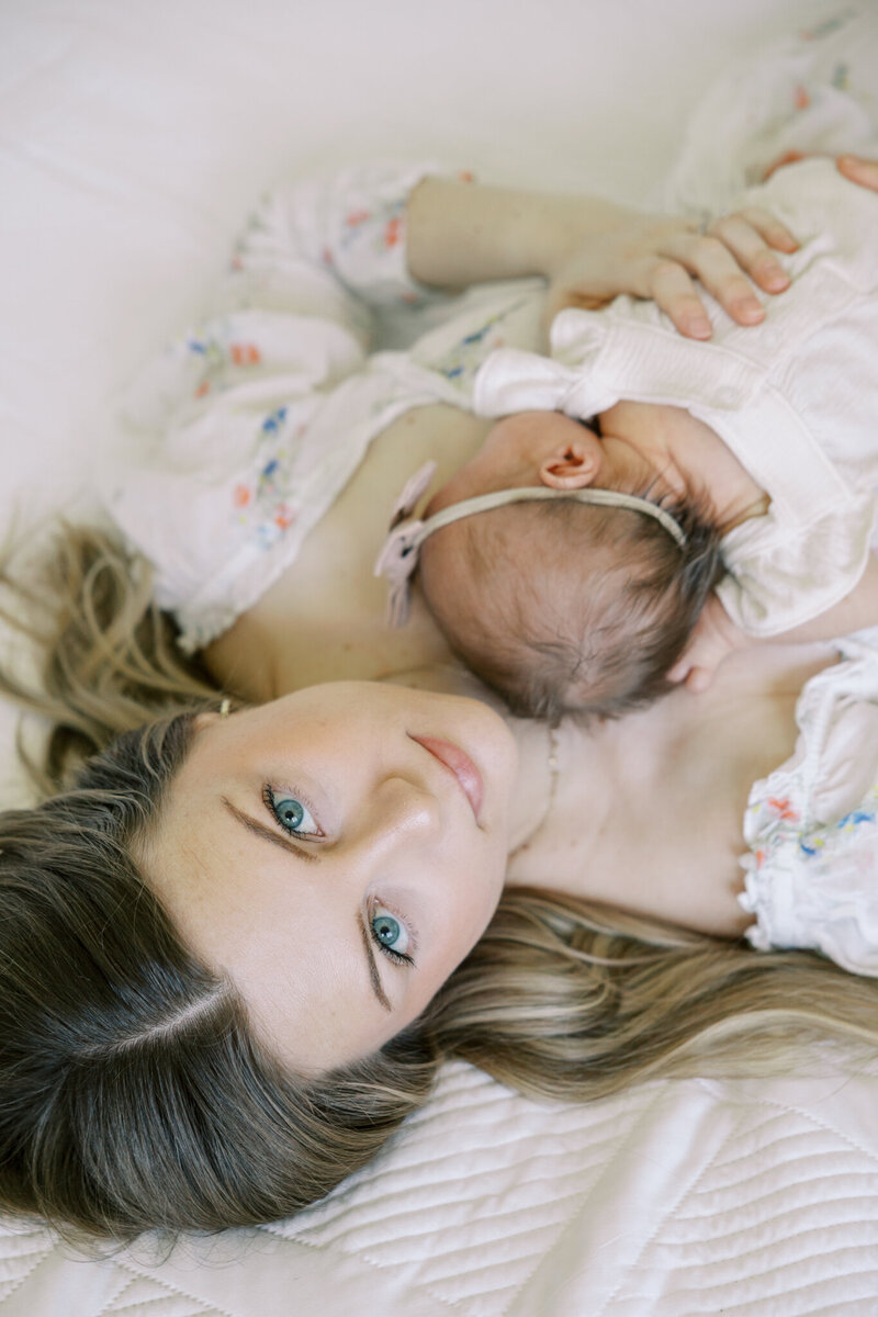 Natural, joy-filled family newborn session with real connection and warmth