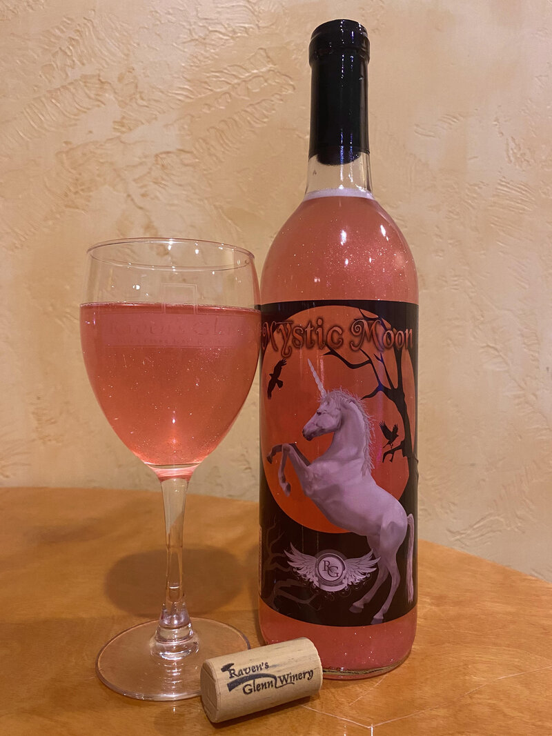 Raven's Glenn Blackberry Wine is mellow with a clean berry taste and a hint of tartness to balance sweetness. This Ohio wine pairs well with chocolate.