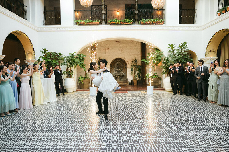 Ebell Long Beach Wedding Reception Radiant Love Events 6
