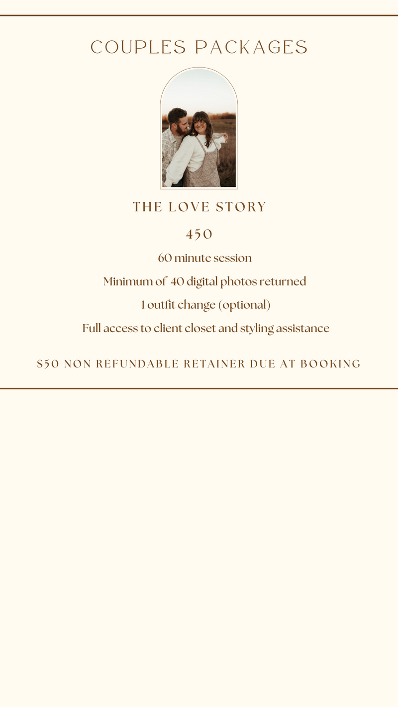 Pricing for wedding Photographer In Bloomington Indiana.