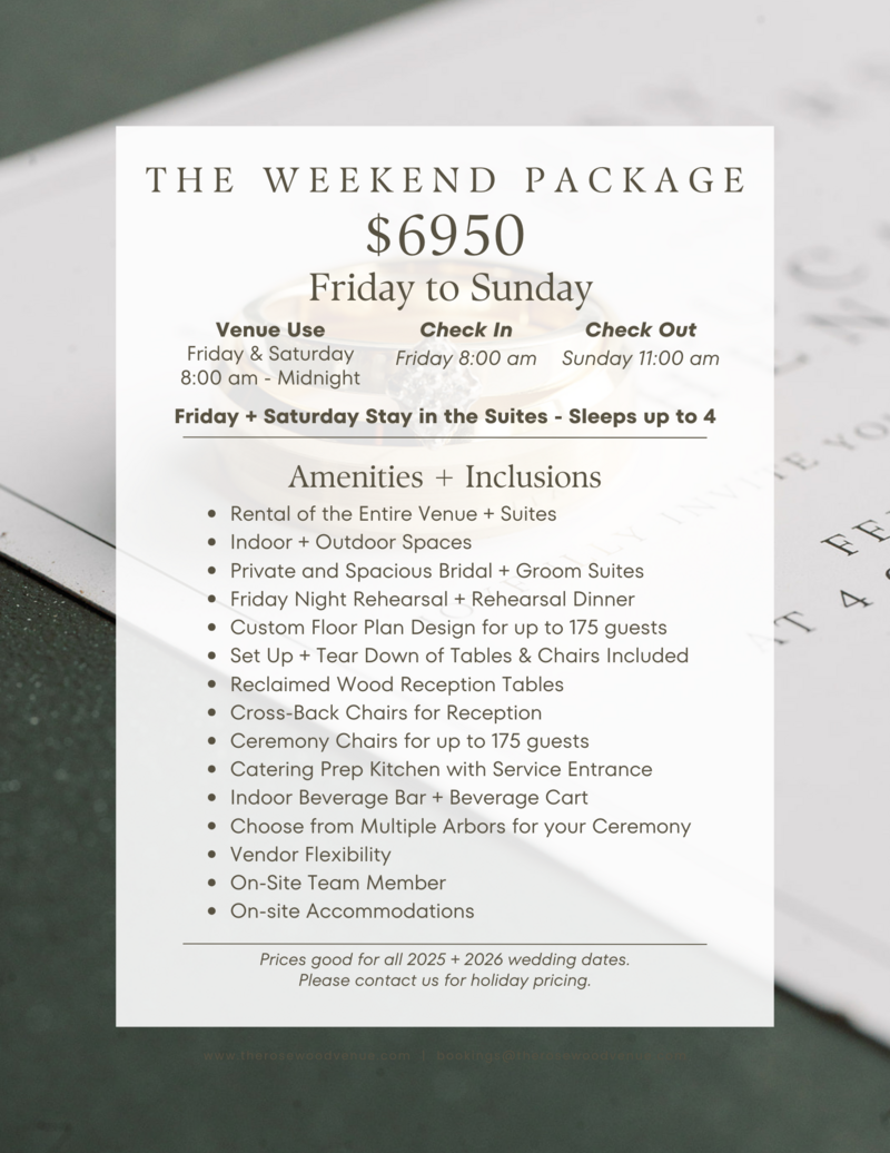 Mount Vernon Texas Wedding Venue Pricing Guide Near Me Venue Rental