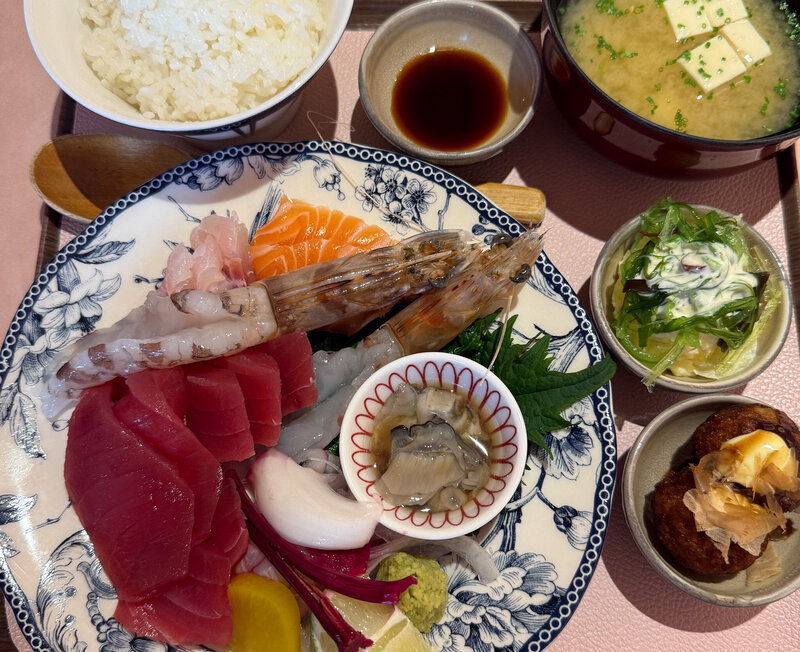 Sashimi at NIDA in Lucca, Italy