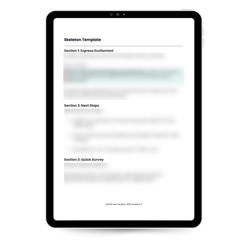 TY Page- Sneak Peek - Skeleton