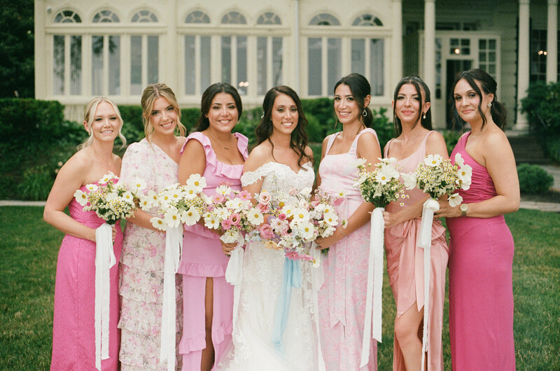 beautiful wedding on film with a vintage feel