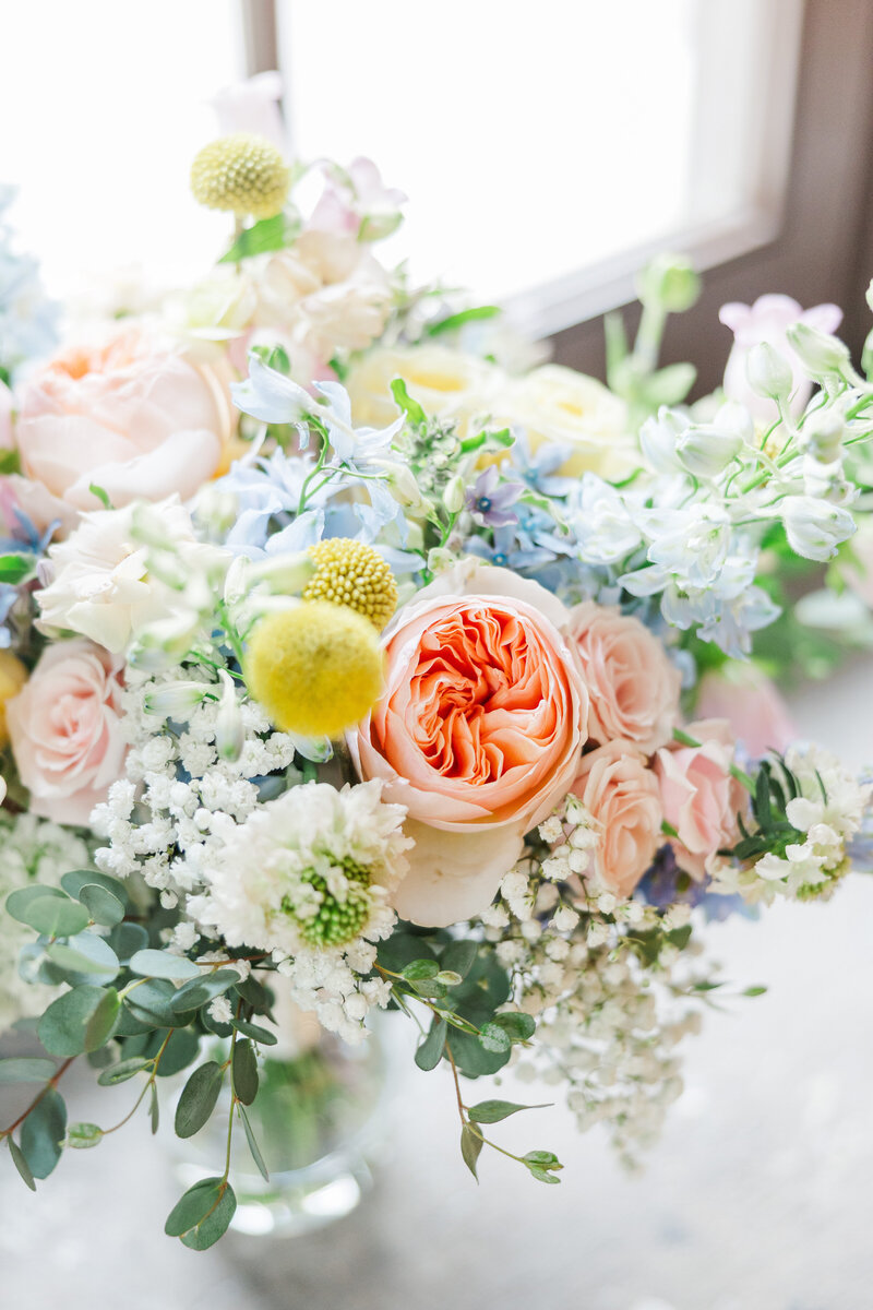 a colorful flower bouquet