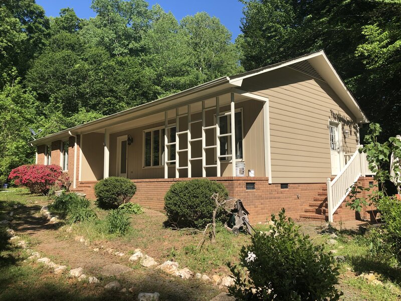 Samantha Exterior House Painting at siding 