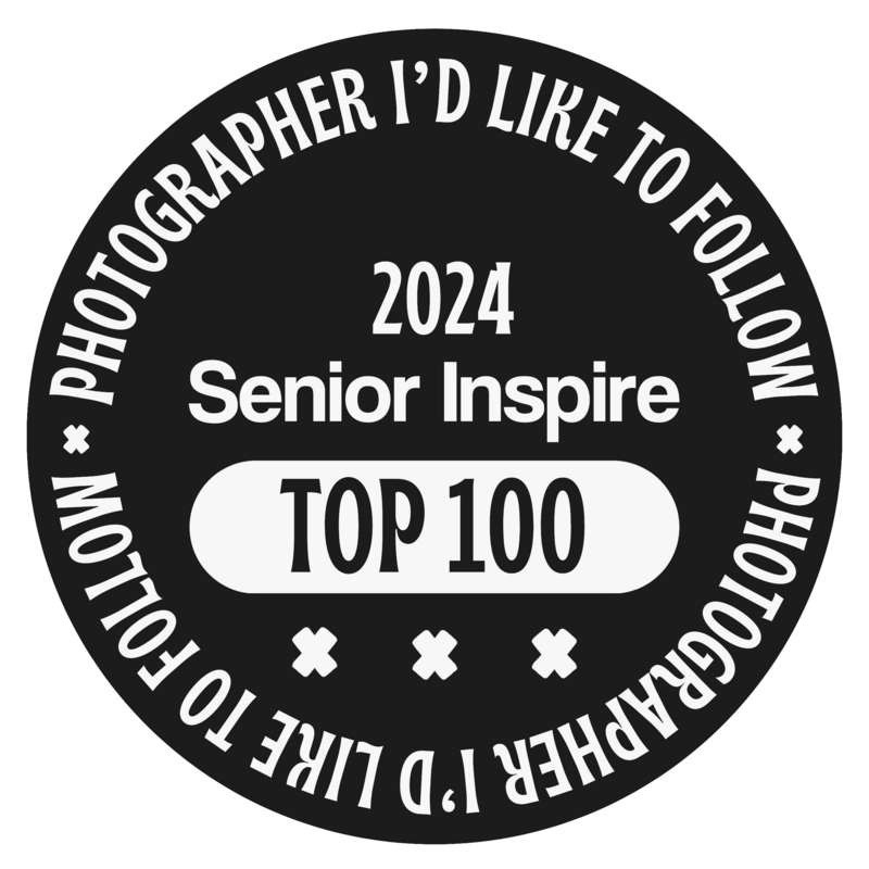 SeniorInspire Photographer I'd Like to Follow award badge