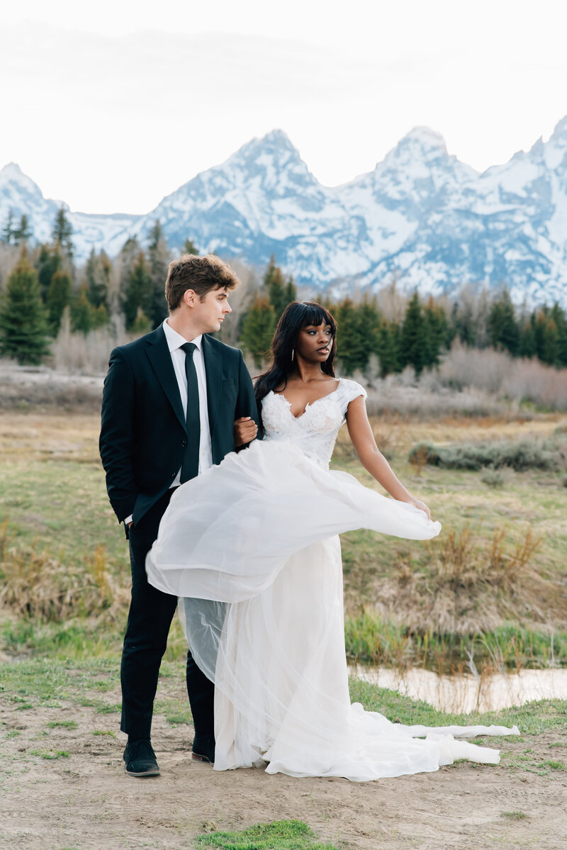 wyoming wedding photos