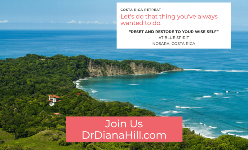 Blue Spirit Costa Rica Retreat by Dr. Diana Hill, ACT Psychologist Leadership Coach