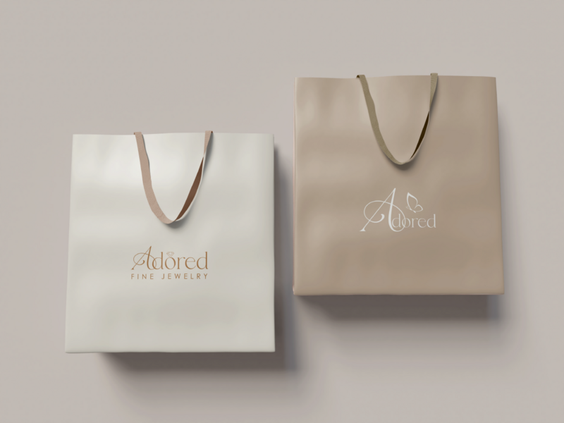 Adored Classy Shopping Bags