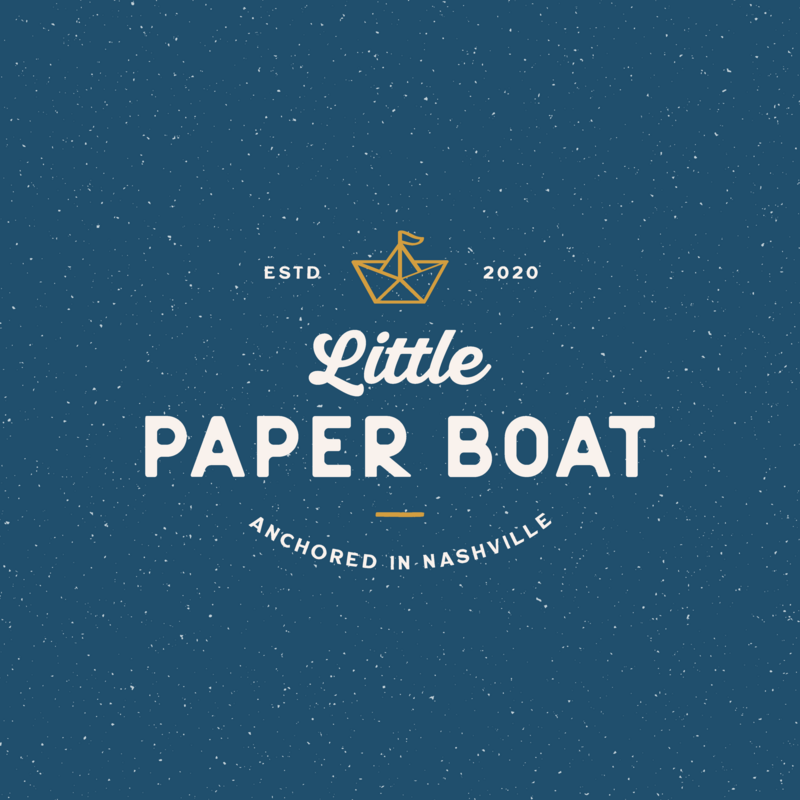 Little paper boat co logo design