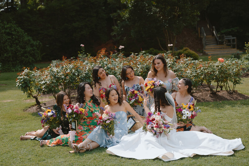 raleigh rose garden wedding