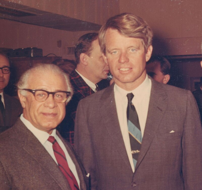 Tony Sisti with Robert Kennedy