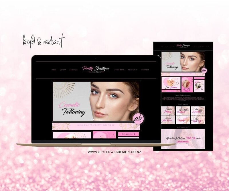 Pink-glamour-beauty-website-design