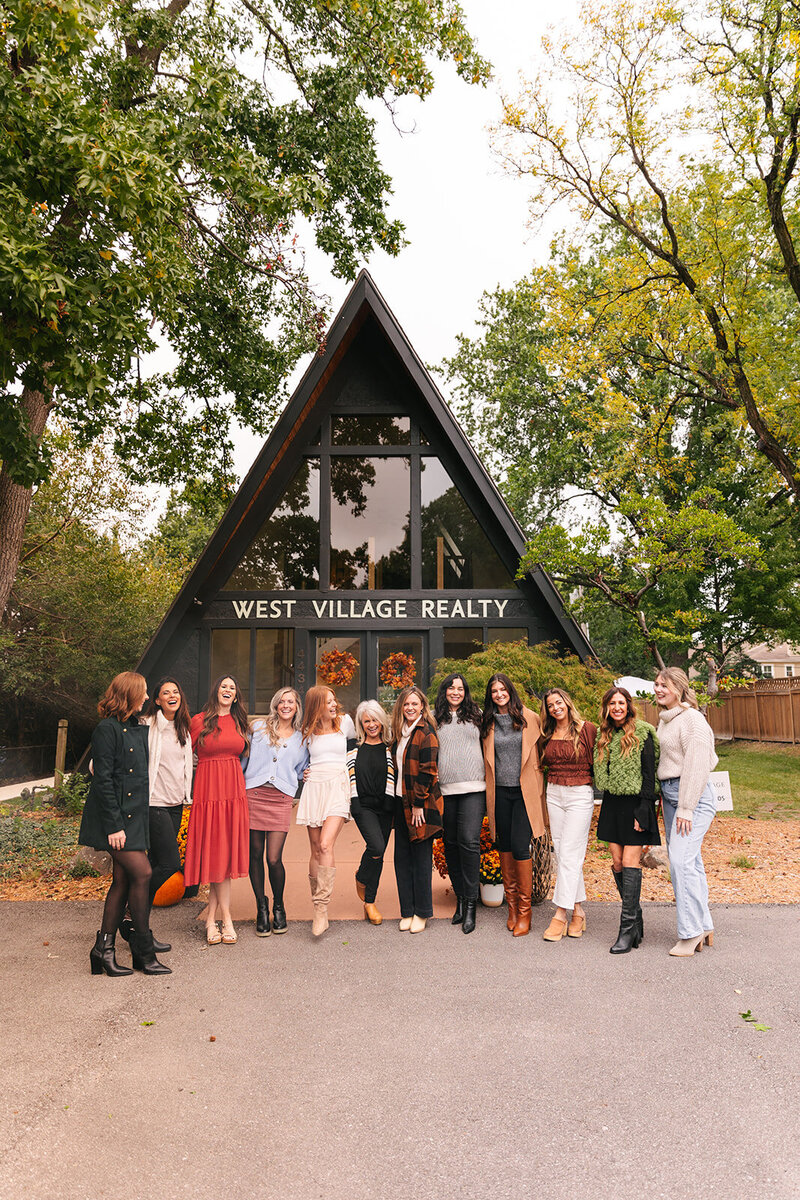 Group Photo at WVR Office - West Village Realty