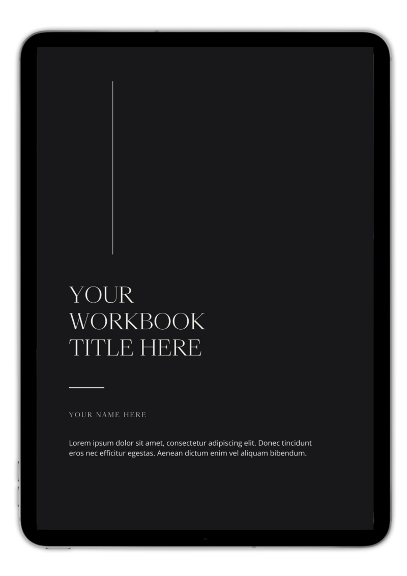 Looking for an elegant and stylish ebook template? Our minimalistic and streamlined design is perfect for authors who want a professional and contemporary look. Transform your ideas into a visually stunning ebook with our simple eBook template.