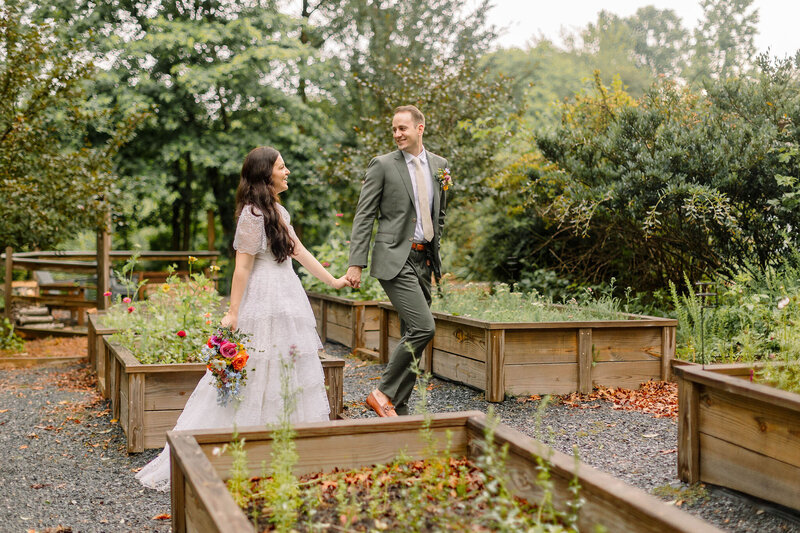 Farm to Table wedding menu with local produce.