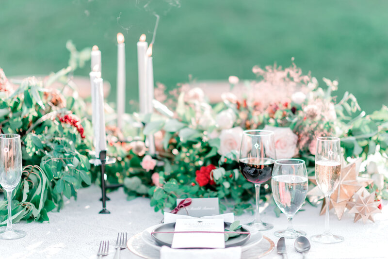 black star farms summer wedding in the winery