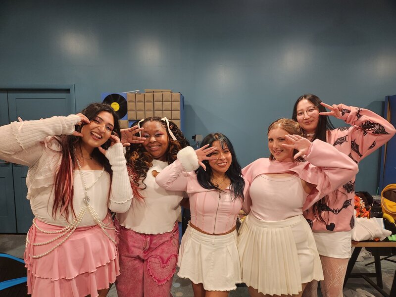 Twice backstage