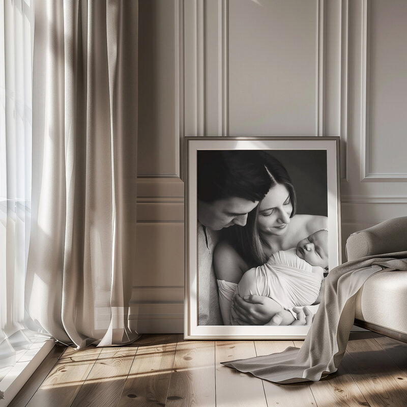 Melissa Helman Photography creates stunning custom artwork for your family with each session.