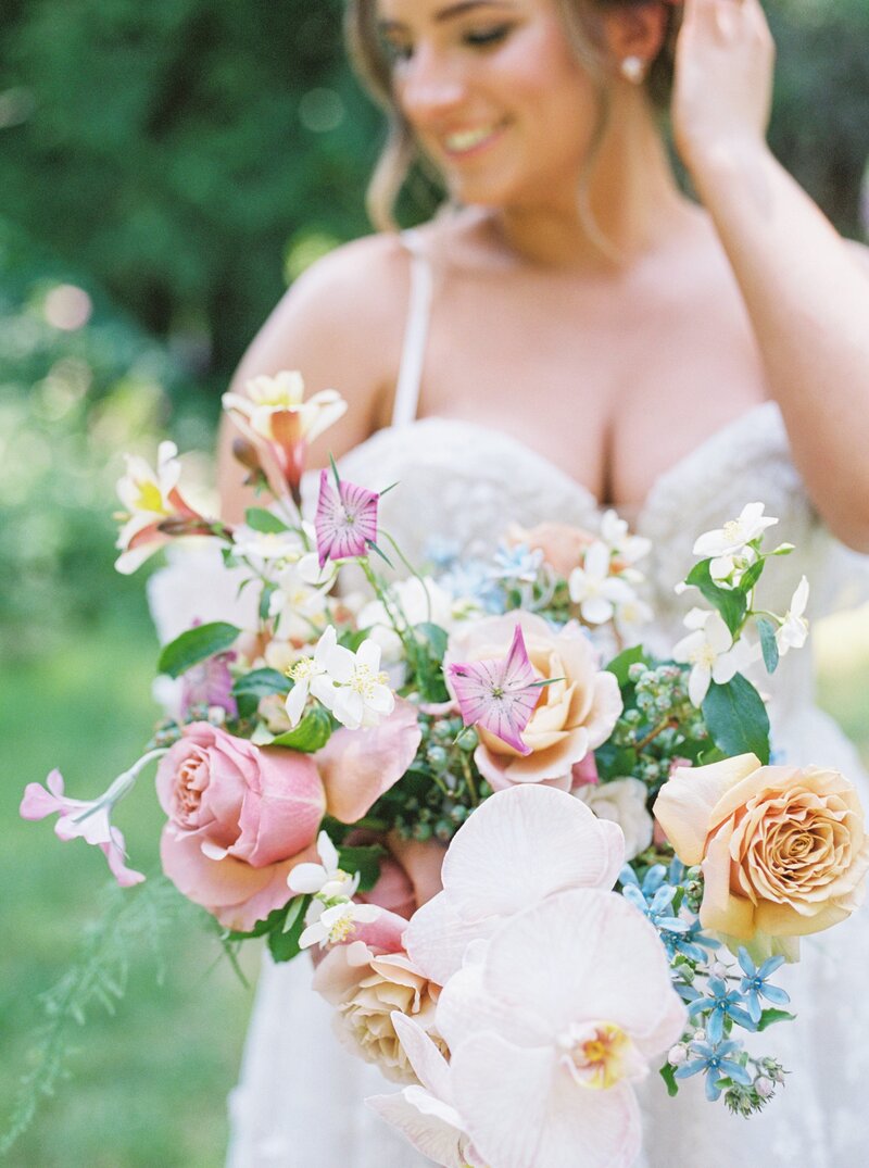 sachin and babi light blue dress A Whimsical Bridal Shower Dress