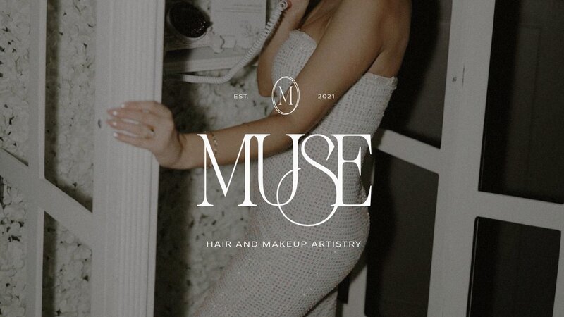 Stunning custom brand identity and website design for a premium bridal hair and makeup artist, crafted to attract high-value clients and elevate luxury.