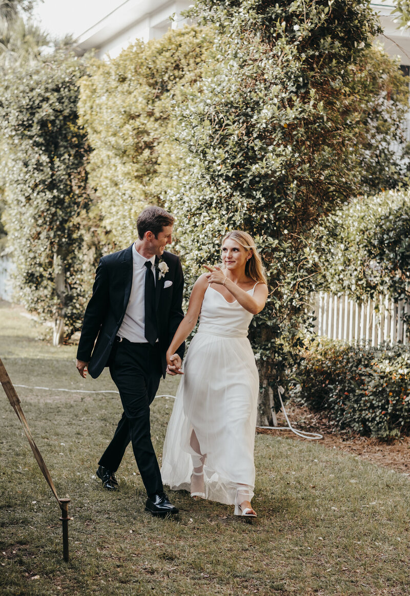 entering reception at beaufort inn