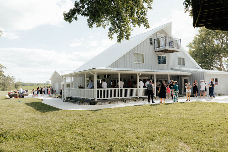 Central Iowa Wedding Venue- Outside The Era