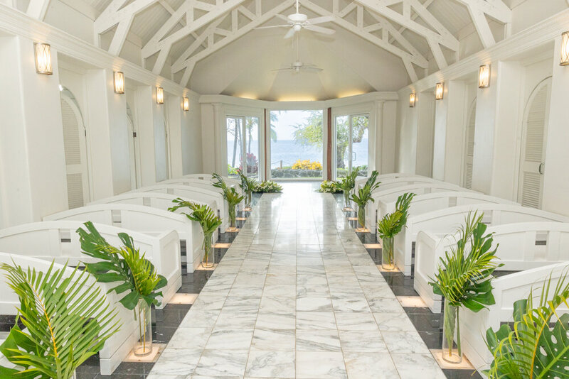 Big Island Wedding venue Package - Royal Kona Chapel