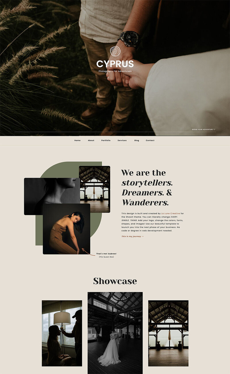 Charlie Rose Website Template