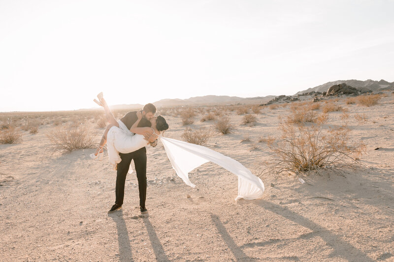 Lindsey + Anthony Joshua Tree Wedding-751