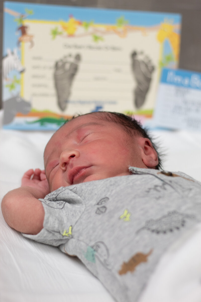 hospital pictures of newborn baby boy