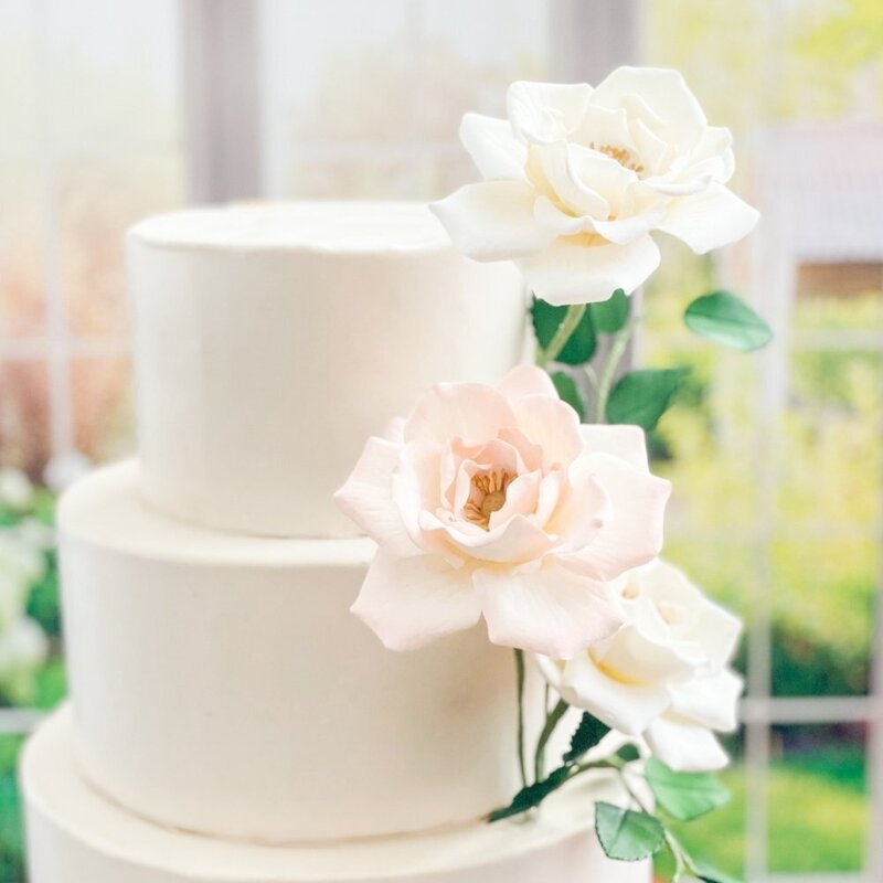 sugar flower bundles by kelsie cakes pastel spring heirloom roses