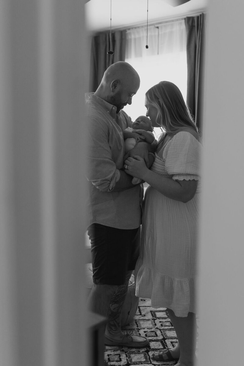 Long Island couple in their maternity and newborn photos | Emma Leann Photography